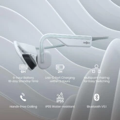 SHOKZ OpenMove Bone Conduction Sports Headphones -Outdoor Equipment Store k9cb4ca3ea594b81372acfc33f76df9a0