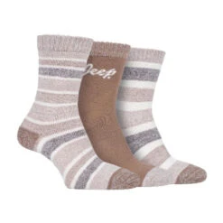 Jeep 3 Pairs Ladies Performance Heavy Duty Cushioned Hiking Boot Socks -Outdoor Equipment Store ka462476060bdd1ad8e28337b2644daed