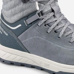 Quechua KIDS’ WARM WATERPROOF HIKING BOOTS - SH500 Leather Lace-up -Outdoor Equipment Store ka5a4790fb2d6db653b53c581a7c4b94b