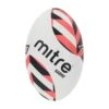 Mitre Sabre Rugby Ball (White/Black/Orange) -Outdoor Equipment Store ka91676445e90ceb592baba4507a6088c