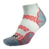 1000 Mile Lite Anklet Repreve Double Layer Sock Silver/Red -Outdoor Equipment Store kadca9687a5c4061151cf67eddbfa2129
