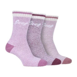 Jeep 3 Pairs Ladies Performance Heavy Duty Cushioned Hiking Boot Socks -Outdoor Equipment Store kae265fac72998a3d539369e7b051b729