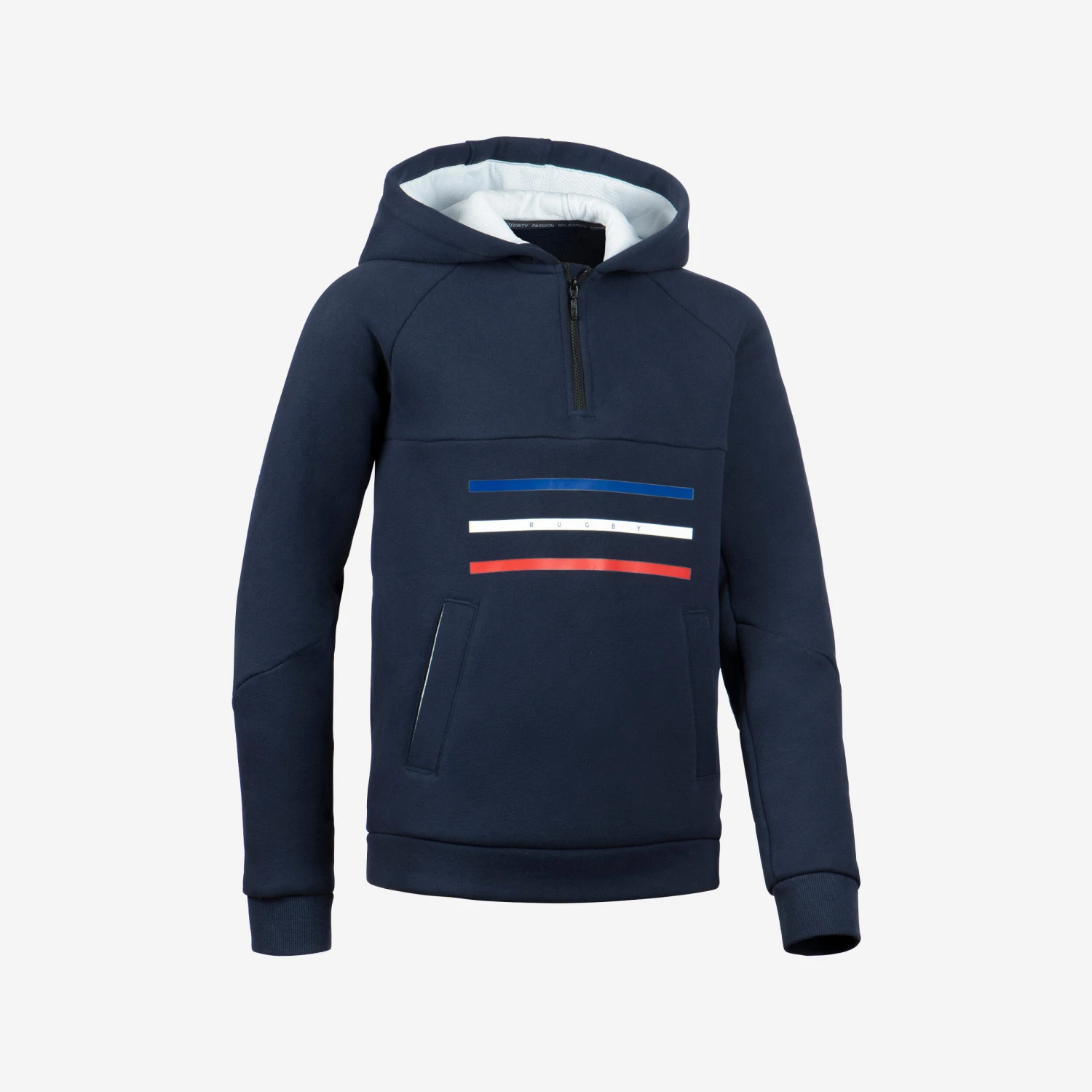 Kids' Rugby Hoodie Sweatshirt R500 France 10 Kids' Rugby Hoodie Sweatshirt R500 France - Image 8