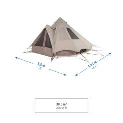 Quechua 5 Man Teepee Tent -Outdoor Equipment Store kbc9b5752c9ef1a4a6fd9a09a0d5c004e