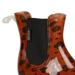 Regatta Womens/Ladies Harriet Animal Print Wellington Boots (Copper Almond/Chocolate) -Outdoor Equipment Store kc0031500ff63340d85a9452284c56885