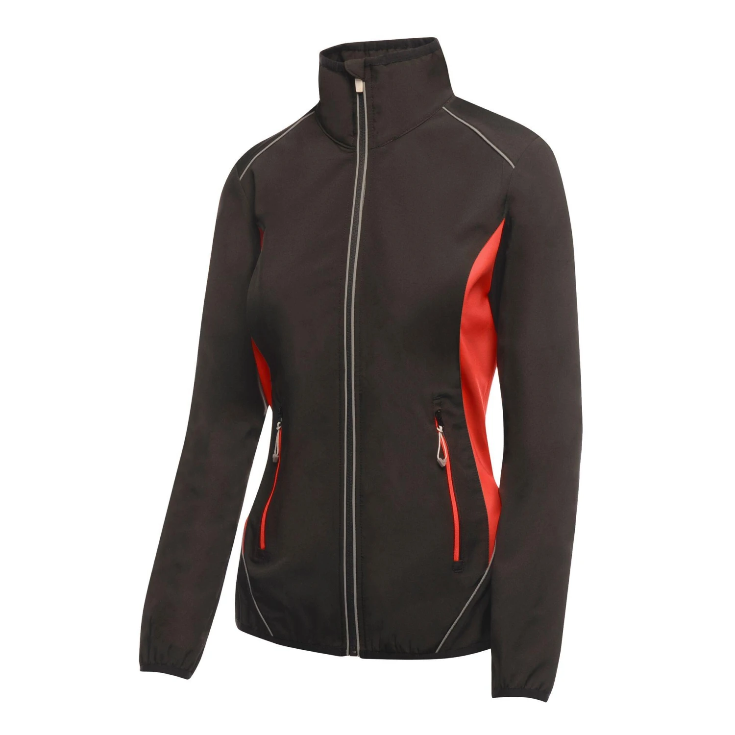 Regatta Activewear Womens/Ladies Sochi Softshell Jacket (Black/Classic Red) 3 Regatta Activewear Womens/Ladies Sochi Softshell Jacket (Black/Classic Red)