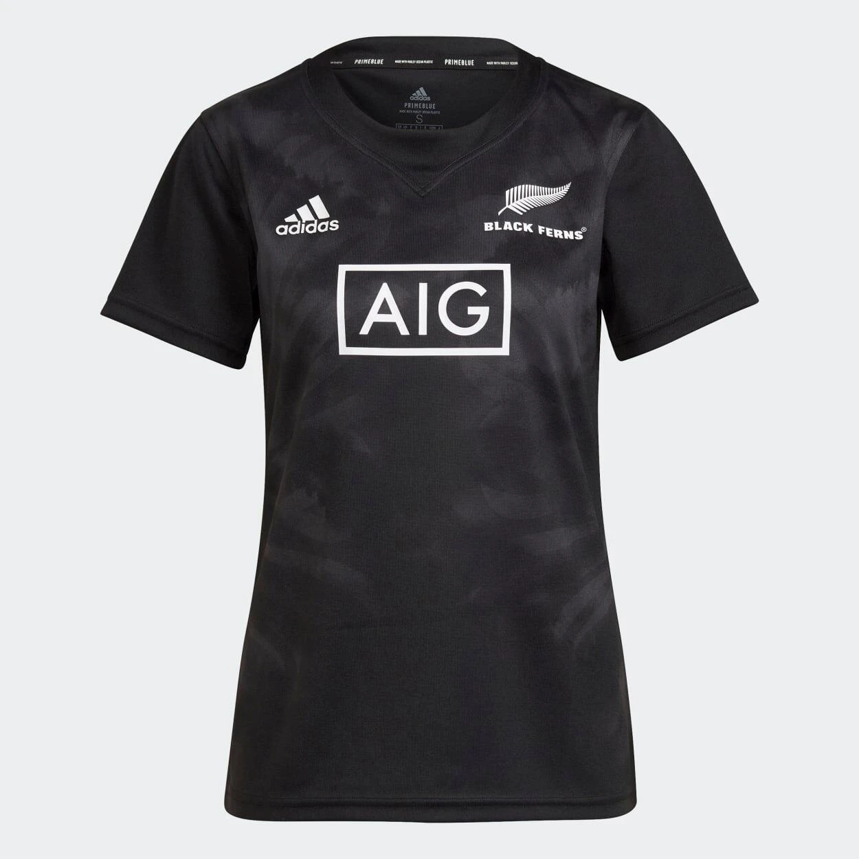 Adidas Womens New Zealand Black Ferns Rugby Primeblue Supporters Home Rugby Shir 3 Adidas Womens New Zealand Black Ferns Rugby Primeblue Supporters Home Rugby Shir
