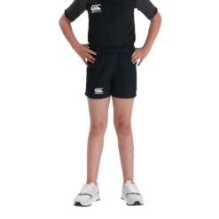Canterbury Childrens/Kids Advantage Shorts (Black) -Outdoor Equipment Store kc5c750f7239268f184706f272f0cc2ad