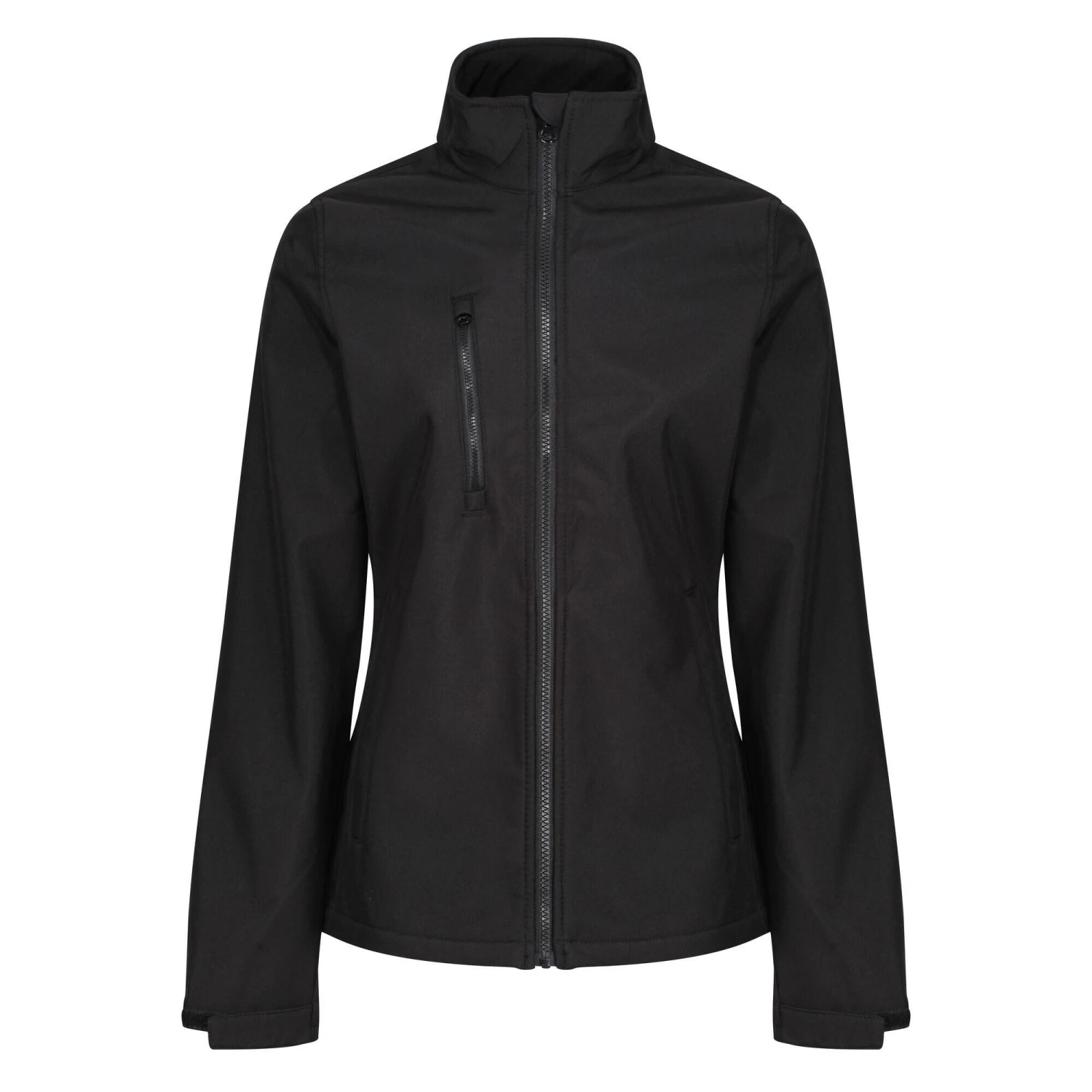 Regatta Womens/Ladies Ablaze Three Layer Soft Shell Jacket (Black) 3 Regatta Womens/Ladies Ablaze Three Layer Soft Shell Jacket (Black)