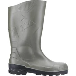 Dunlop Devon Safety Wellingtons DARK GREEN