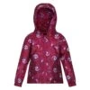 Regatta Childrens/Kids Peppa Pig Packaway Waterproof Jacket (Raspberry Radiance) -Outdoor Equipment Store kcbb8823e7fe57e2696e52717e111c32d