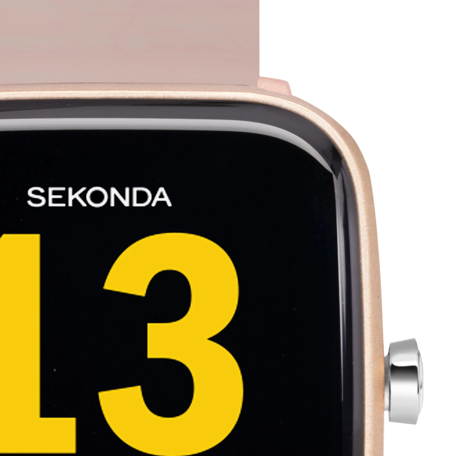 Sekonda Motion Pink Silicone Strap Smart Watch With Rose Gold Case 4 Sekonda Motion Pink Silicone Strap Smart Watch With Rose Gold Case - Image 2