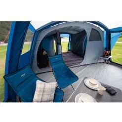 Vango Micro Tall Camping Chair - Blue -Outdoor Equipment Store kce743a64181c01850afb2a278318a2c4