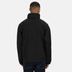 Regatta Mens Pace II Lightweight Waterproof Jacket (Black) -Outdoor Equipment Store kceb29663fae3776b4b3f0d51ade95d49