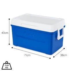 IGLOO Laguna 48QT Cool Box Blue -Outdoor Equipment Store kcfe3a856924525d9b1fa12bb5cbff220