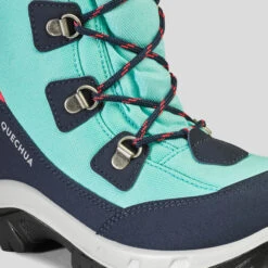 Quechua KIDS' WARM WATERPROOF HIKING BOOTS - SH500 WARM HIGH LACES - SIZE 11.5C -Outdoor Equipment Store kd1fbdbb29623a8b6a25101d6248e3f09