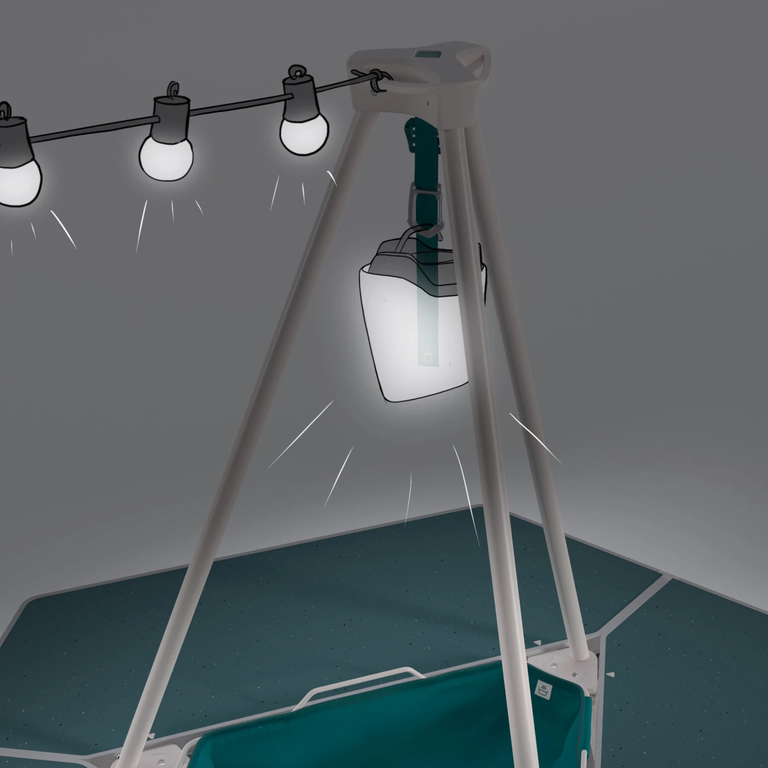 Quechua Multifunctional Camping Kitchen Unit 14 Quechua Multifunctional Camping Kitchen Unit - Image 12