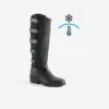 KERBL Adult Horse Riding Warm Long Rip-Tab Boots - Black -Outdoor Equipment Store kd8252172e037de6a9811dcdbc328b3e2