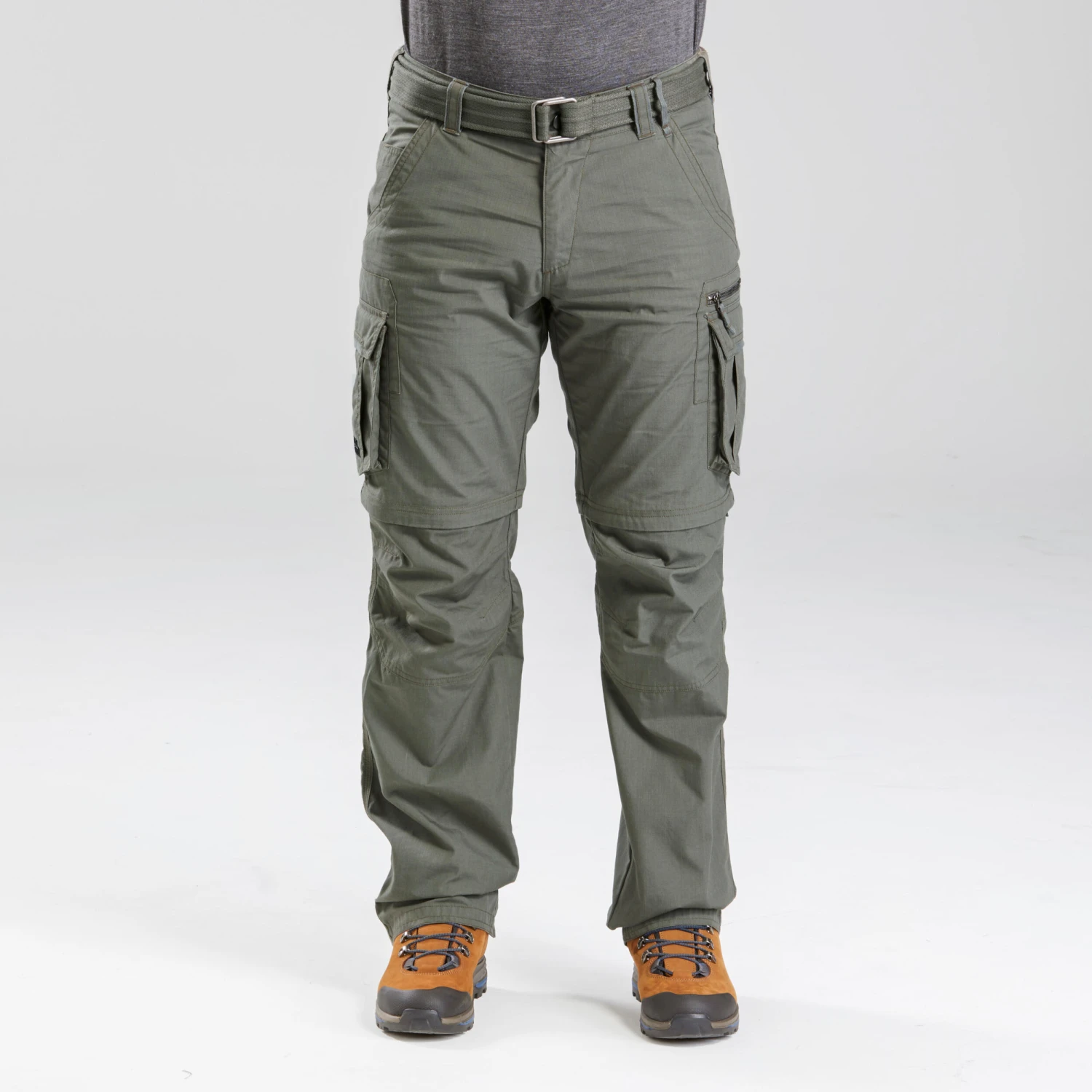 Men's Travel Trekking Zip-Off Cargo Trousers - Travel 100 Zip-Off 8 Men's Travel Trekking Zip-Off Cargo Trousers - Travel 100 Zip-Off - Image 6