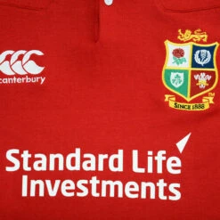 Canterbury British & Irish Lions 2017 Classic S/S Rugby Shirt Red -Outdoor Equipment Store kdf5161dd63254ba797d9864e0333e765