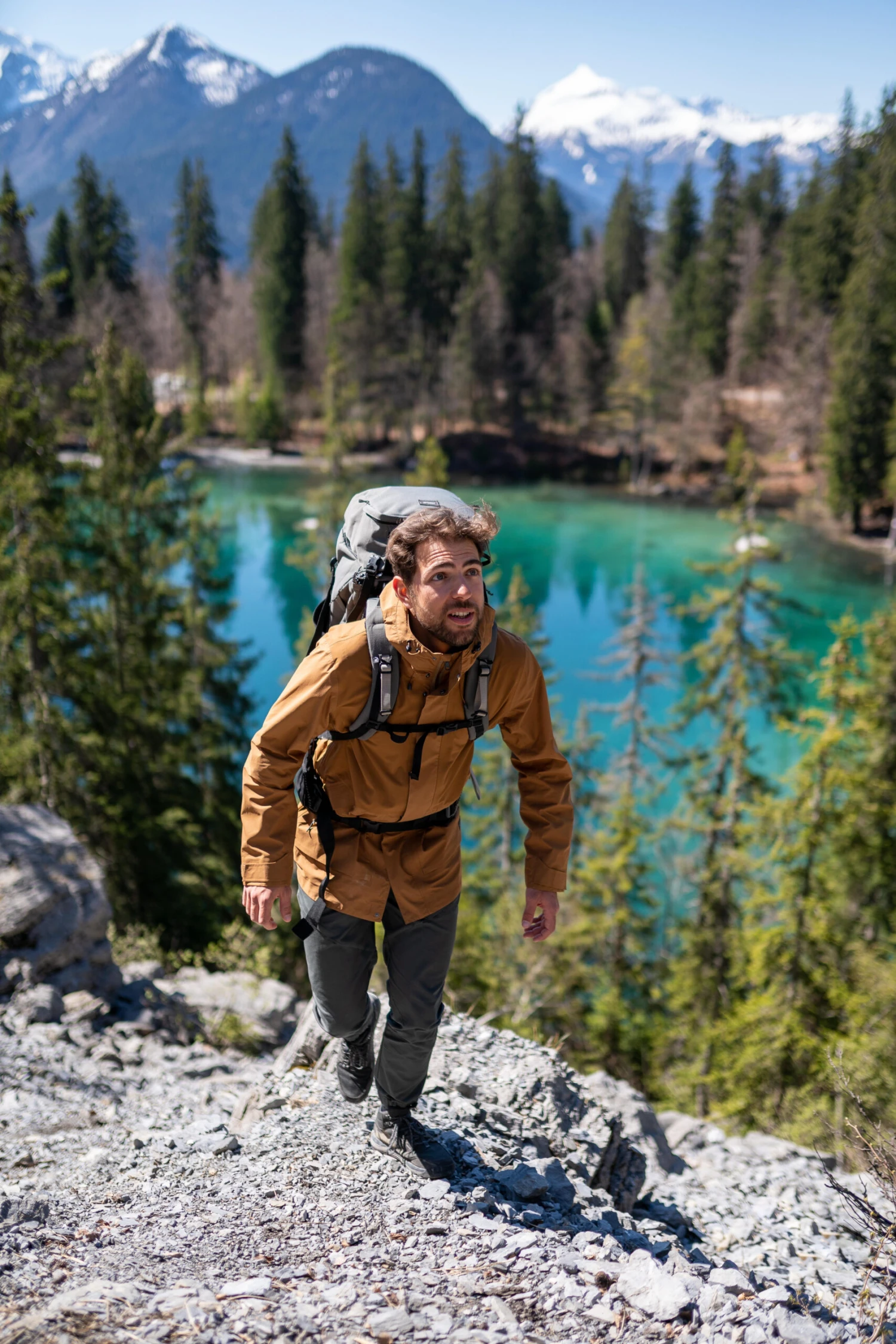 Men's Travel Trekking 3-in-1 Waterproof Jacket TRAVEL 900 COMPACT -10 °C 20 Men's Travel Trekking 3-in-1 Waterproof Jacket TRAVEL 900 COMPACT -10 °C - Image 18