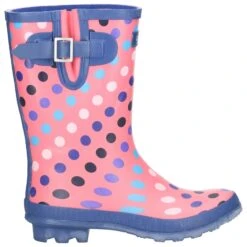 Cotswold Paxford Patterned Wellingtons PINK