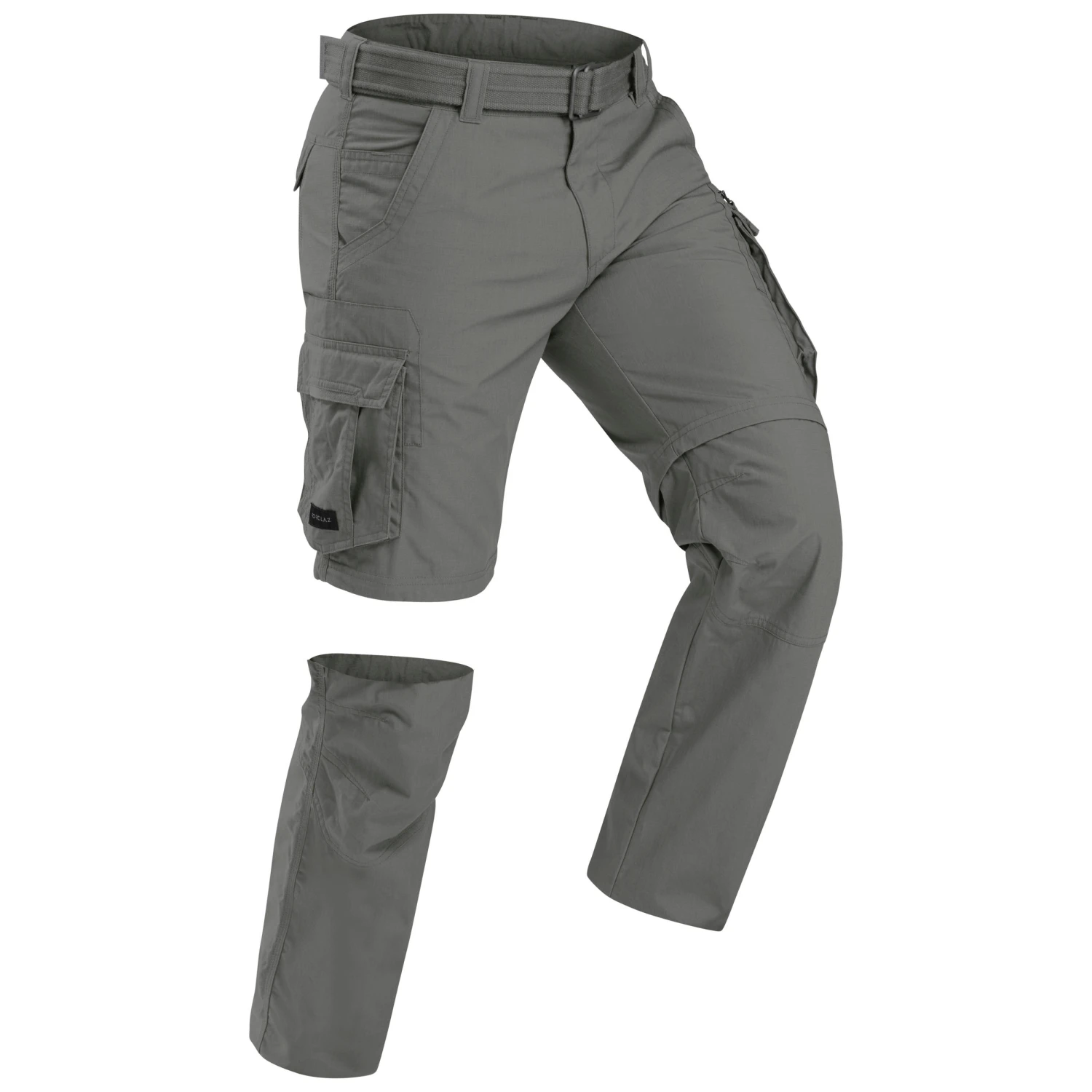 Men's Travel Trekking Zip-Off Cargo Trousers - Travel 100 Zip-Off 3 Men's Travel Trekking Zip-Off Cargo Trousers - Travel 100 Zip-Off
