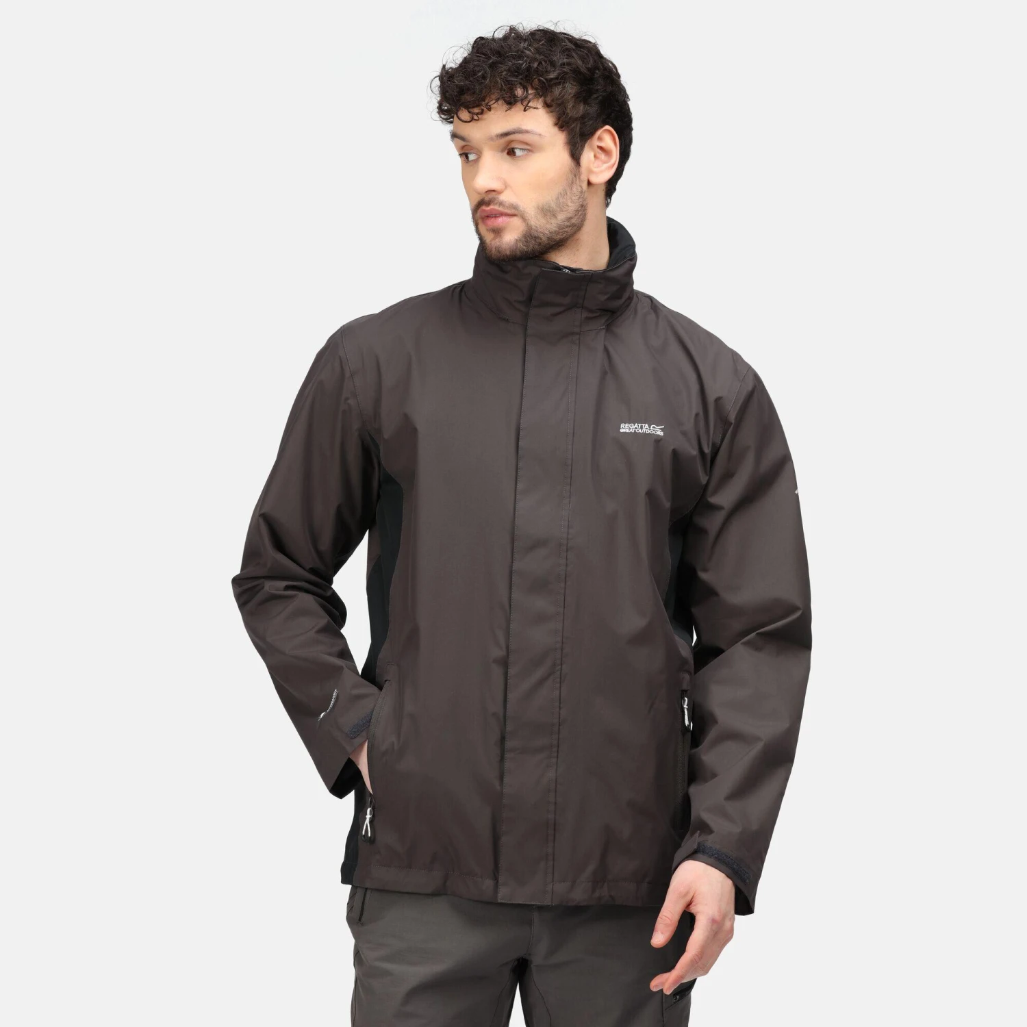Regatta Men's Matt Waterproof Jacket 7 Regatta Men's Matt Waterproof Jacket - Image 5