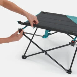 Quechua LOW FOLDING CAMPING TABLE MH100 Grey -Outdoor Equipment Store ke3174b1a935714b65fc9871b034221d1