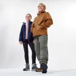 Quechua KIDS’ WARM WATERPROOF HIKING BOOTS - SH500 Leather Lace-up -Outdoor Equipment Store ke32cc026417a2f13c74aae05b41e9a8a