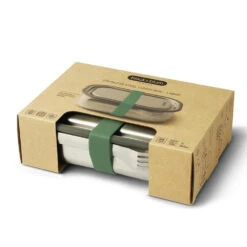 Black+Blum Stainless Steel Lunch Box Olive -Outdoor Equipment Store ke42d53a1d587db29ea657e634272c806
