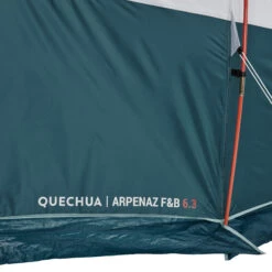 Quechua 6 Man Blackout Tent With Poles - Arpenaz 6.3 F&B -Outdoor Equipment Store ke4cc94bb9f26674bedf8133a1a4ba587