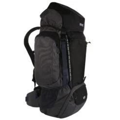 Regatta Highton 65L Hiking Backpack (Black/Ebony) -Outdoor Equipment Store ke552f6613cfa7a92ae76be15847b2c8f