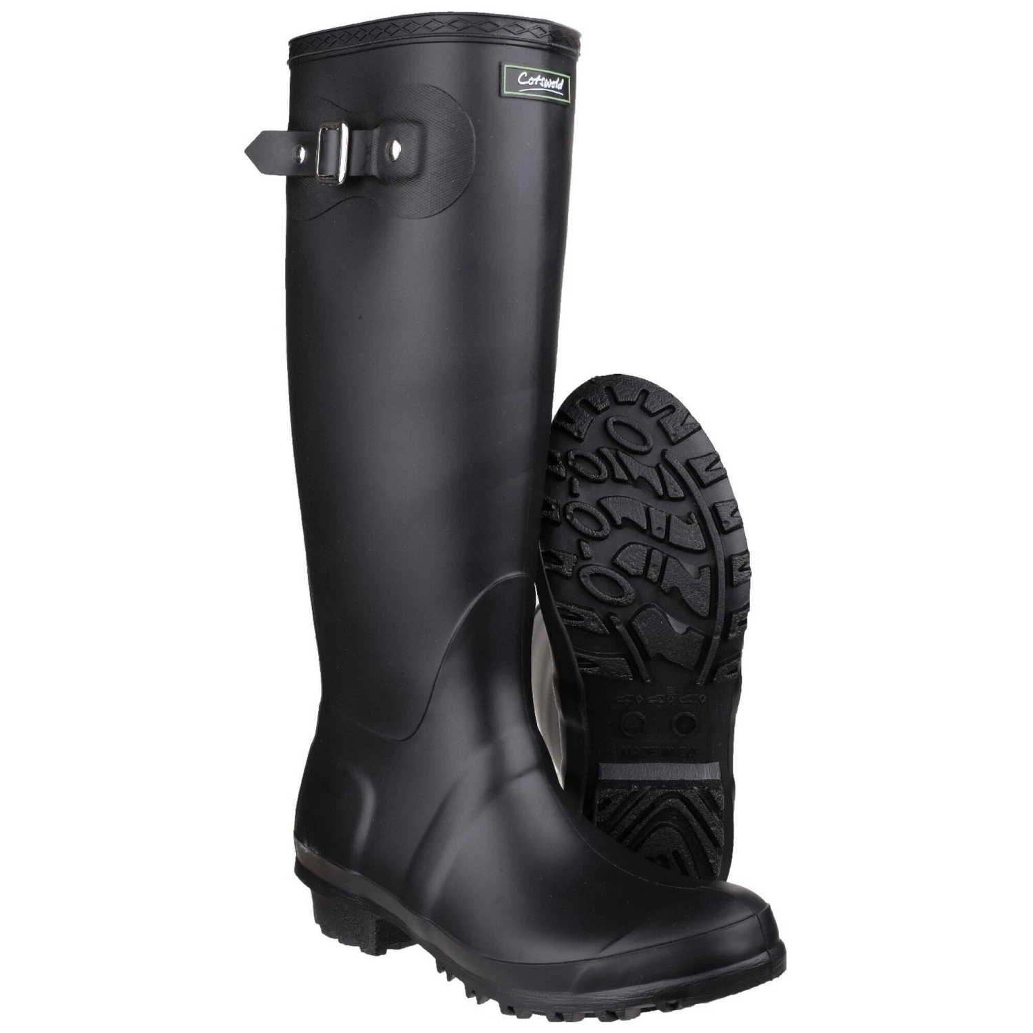 Cotswold Sandringham BuckleUp Womens Wellington Boots (Black) 6 Cotswold Sandringham BuckleUp Womens Wellington Boots (Black) - Image 4