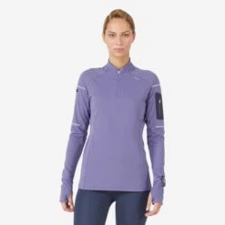Kiprun Warm Light Women's Running Long-Sleeved Winter T-Shirt -Outdoor Equipment Store ke98957c07f2b8ac8899adce960b6e994