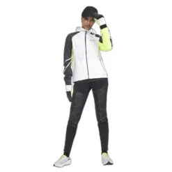 Craft Pro Hydro Lumen 2 Womens Running Jacket Grey/Black/Lime -Outdoor Equipment Store kf24bffb0e0fbf647de107604b4c45659