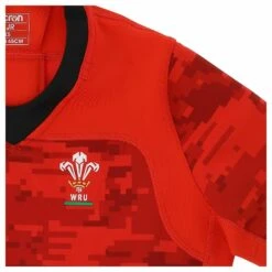Macron Wales WRU Training Rugby Shirt Kids 58125598 Red -Outdoor Equipment Store kf3b86d256165013617b64245f2b818f0