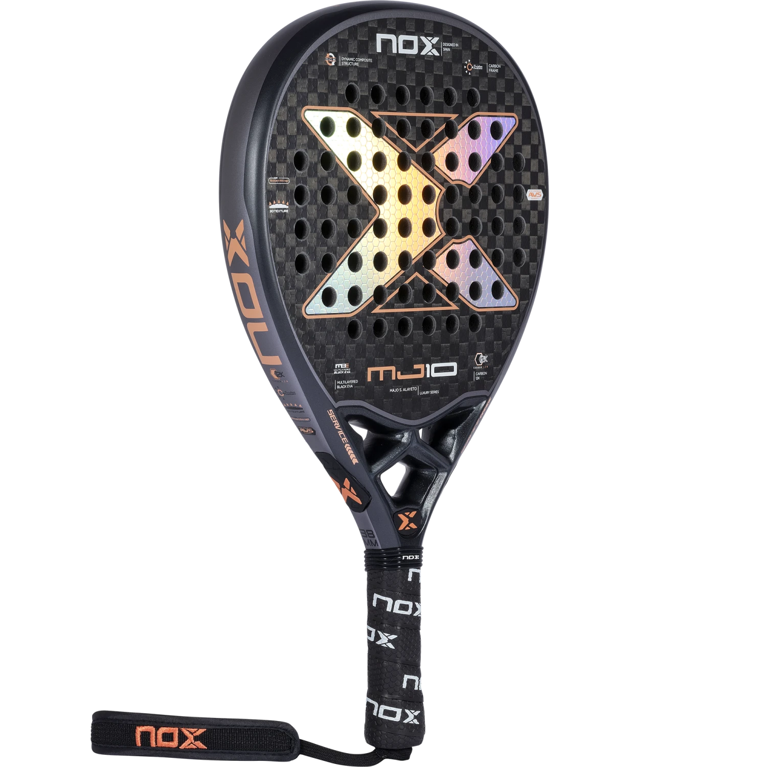 Adult Padel Racket Nox MJ10 By Majo Sánchez Alayeto 2023 7 Adult Padel Racket Nox MJ10 By Majo Sánchez Alayeto 2023 - Image 5