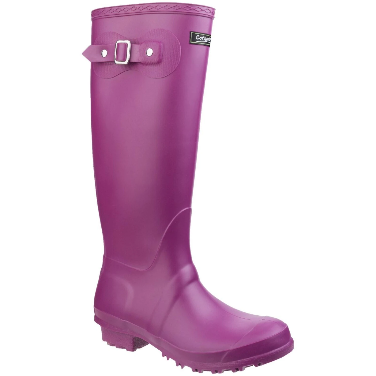 Cotswold Sandringham Plain PVC Wellingtons Dark Lilac 4 Cotswold Sandringham Plain PVC Wellingtons Dark Lilac - Image 2