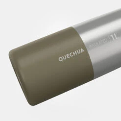 Quechua Isothermal Stainless Steel Hiking Flask MH500 1 L Khaki -Outdoor Equipment Store kfc087bfedafce36589929ca3f8547368