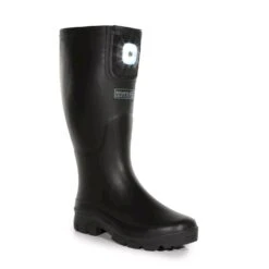 Regatta Mens Mumford Shine Wellington Boots (Black)