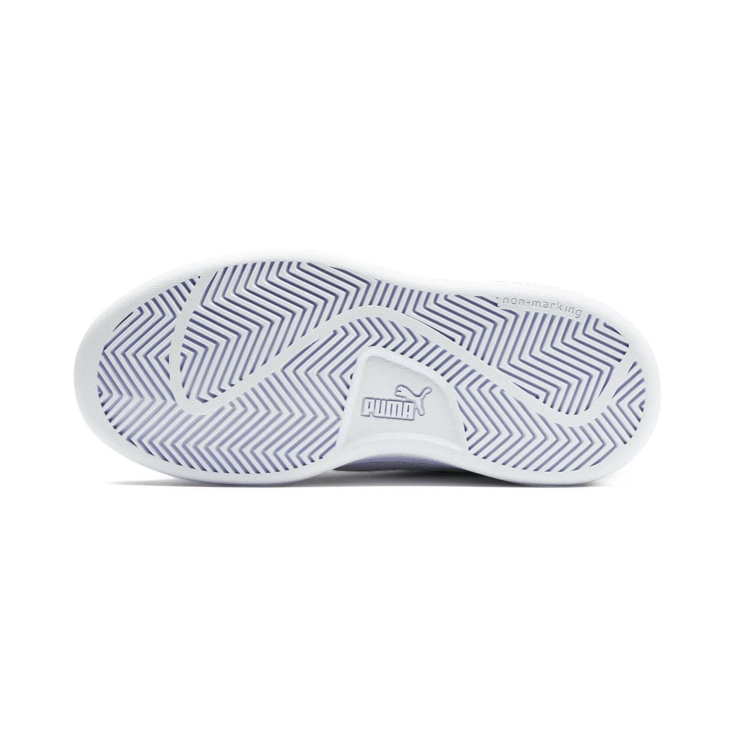 PUMA Kids Smash V2 Trainers Running Shoes - White 6 PUMA Kids Smash V2 Trainers Running Shoes - White - Image 4